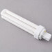 A Satco HyGrade 26 Watt Cool White Compact Fluorescent Light Bulb with a white cap.