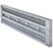 A long shot of a Hatco Glo-Ray infrared warmer with lights.