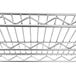 A Metro Super Erecta wire shelf with a white background.