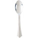 Silver Visions 6 1/4 inch Heavy Weight Silver Plastic Spoon - 50/Pack