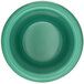 A close-up of a green Carlisle ramekin.