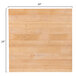 Choice 24" x 24" x 1 3/4" Wood Cutting Board