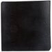 A black Tablecraft black bamboo square dish.