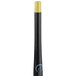A black and yellow silicone brush with a yellow handle.