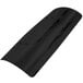 A black plastic heat deflector for a Bromic Heating patio heater on a white background.
