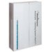 A white box with a blue label that reads "Manitowoc iAuCS Indigo Automated Ice Machine Cleaning System"