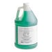 A green plastic jug of Manitowoc Ice Machine Cleaner with a handle.
