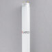 A white fluorescent tube with black text that reads "Satco S6584 36" 25 Watt Shatterproof Cool White" and a red stripe.