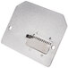 A Nemco Noodler front plate assembly with a hole in a metal plate.