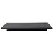 A black rectangular object on a white background, the Luxor black adjustable stand up desktop desk.