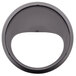 A black circular AvaMix splash guard with a hole in the center.