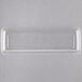 A clear rectangular plastic tray with small compartments.