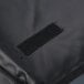 A black vinyl Intedge insulated delivery bag with a zipper.
