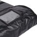 A black Intedge insulated delivery bag with a zipper.