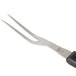 An ARY VacMaster 12" silver carving fork with two prongs.