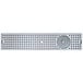 Micro Matic DP-120D-30GR 5 inch x 30 inch Stainless Steel Surface Mount Drip Tray with Glass Rinser