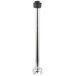 A stainless steel AvaMix blending shaft with black rubber caps.