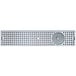 Micro Matic DP-120D-45GR 5 inch x 45 inch Stainless Steel Surface Mount Drip Tray with Glass Rinser