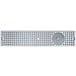 Micro Matic DP-120D-36GR 5 inch x 36 inch Stainless Steel Surface Mount Drip Tray with Glass Rinser