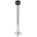 A silver metal AvaMix blending shaft with a black rubber cap.