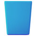 A blue rectangular object with a white background.