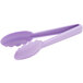 Mercer Culinary M35100PU Hell's Tools 9 1/2 inch Purple High Temperature Plastic Tongs