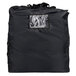 ServIt Insulated Pizza Delivery Bag, Black Soft-Sided Heavy-Duty Nylon, 20 inch x 20 inch x 26 inch - Holds (10-13) 16 inch or 18 inch Pizza Boxes