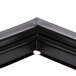 A black True magnetic door gasket with a black border.