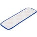A white and blue cloth pad with a blue border and red letters that says "3M Easy Scrub Express"