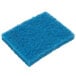 A blue 3M Scotch Brite non-stick cookware cleaning pad.