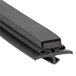 A close-up of a black Beverage-Air magnetic door gasket.