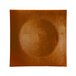 10 Strawberry Street LACPR-12SQ 12 inch Lacquer Square Copper Charger Plate