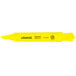 A Universal yellow highlighter pen with a chisel tip.