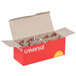 A white box of 10 Universal UNV75612 correction tapes with red and white labels.