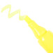 A Universal yellow chisel tip highlighter pen.