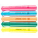 Universal desk style highlighters in various fluorescent colors.