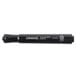 A Universal black chisel tip permanent marker.