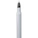 A white Universal Economy ballpoint pen with a black tip.