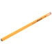 A yellow Universal One pencil with black writing and an eraser.