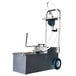 MirOil HOD1050 105 lb. Fryer Oil Hand Operated Filter Machine and Discard Trolley