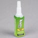 A green bottle of Krazy Glue with a white cap.