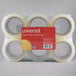 A package of Universal One clear box sealing tape.