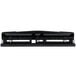 A Universal black countertop hole punch with 2 or 3 holes.
