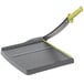 A grey Swingline paper cutter with a green handle.