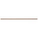 A brown cork bulletin bar with a red dot at the end.