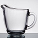 Anchor Hocking 64191B 4 inch Glass Creamer with Handle