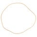 A beige Universal rubber band wrapped around a circular plastic tube.