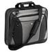 Targus TBT050US CityLite 17 1/2 inch x 13 1/2 inch x 4 5/8 inch Black / Gray Top Loader Laptop Case / Business Case