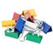 A pile of colorful Universal medium binder clips.