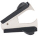 A Universal black jaw style staple remover with a black handle.